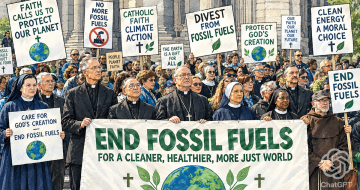 Dozens Of Catholic NGOs Call For Fossil Fuel Ban