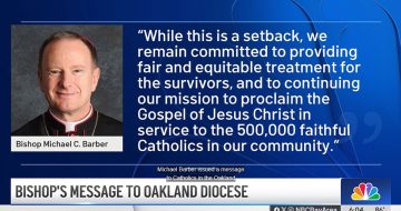 WATCH: Bankruptcy Judge Rejects Oakland Diocese Plan To Resolve Hundreds Of Sex Abuse Claims